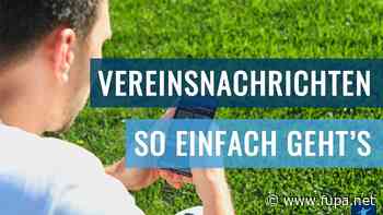 Vereinsnachrichten selbst verfassen oder per E-Mail senden - FuPa