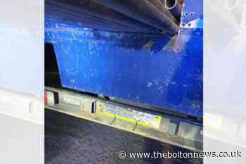 Bolton: Driver arrested and car seized after registration covered up