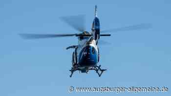 Polizei sucht Vermisste mit Hubschrauber