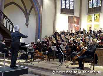 Der Figuralchor Offenburg gibt zwei Konzerte in der ev. Stadtkirche - Klassik (TICKET) - Badische Zeitung
