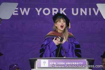 Music superstar Taylor Swift gets honorary degree from New York University - Omineca Express