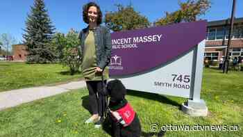 A hearing dog guide helps Ottawa woman identify sounds - CTV News Ottawa