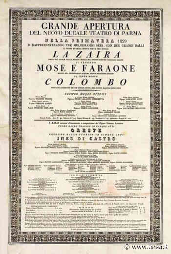 Il Teatro Regio di Parma festeggia 193 anni - Agenzia ANSA