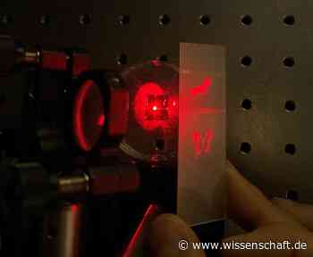 Hologramm reagiert auf seine Umgebung - wissenschaft.de