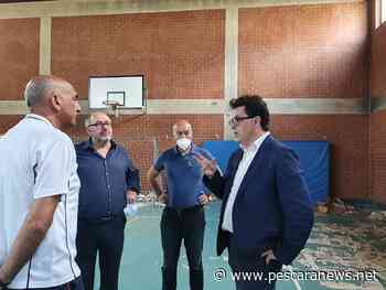 Istituto Tito Acerbo: Blasioli (PD) visita la palestra chiusa per inagibilità - Pescara News