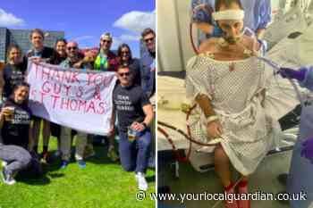 Battersea duo run Copenhagen Marathon for friend who survived Covid