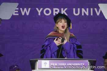 Music superstar Taylor Swift gets honorary degree from New York University - Kimberley Bulletin