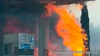 Incendio en pastizal alcanza parte de la caseta de San Marcos » Oronoticias - Oronoticias
