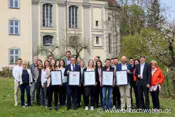 Fünf schwäbische Betriebe mit Ökoprofit-Siegel ausgezeichnet - Augsburg - B4B Schwaben