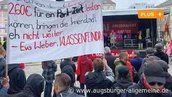 Augsburg: Protest gegen Eva Weber: Ärger über Störaktion auf der Mai-Kundgebung | Augsburger Allgemeine - Augsburger Allgemeine