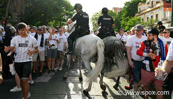 "Komische Stimmung" bei Frankfurter Fanmarsch: Polizei verärgert Eintracht-Fans - SPOX