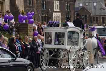 Crowds line Padiham streets for funeral of Katie Kenyon