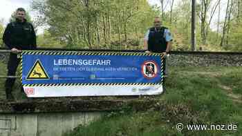 Polizei verstärkt Überwachung: Immer wieder Steine und Äste auf Bahngleisen in Papenburg - NOZ