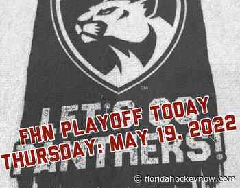 FHN Today: Bruno is honored, Florida Panthers ready for Game 2 - Florida Hockey Now