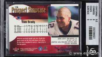 Second, controversial, 1-of-1 Tom Brady rookie card sells at auction for $396,000