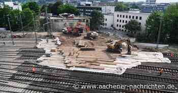 Bauprojekt Turmstraße in Aachen: Brücke „wandert“ tonnenweise zum Bendplatz