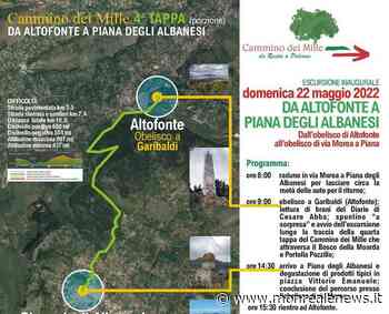 Domenica il Cammino dei Mille fa tappa ad Altofonte e Piana degli Albanesi - Monreale News