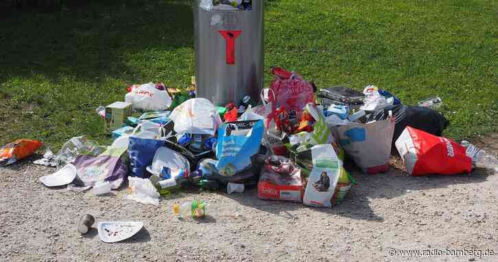 Aktion gegen zu viel Müll in der Stadt Bamberg