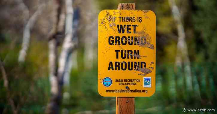Hike or bike wet trails in the spring and your name will be mud. Some ideas of where else to go in Utah.