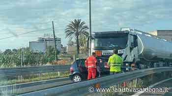 Selargius, traffico bloccato per un incidente sulla 130 - La Nuova Sardegna
