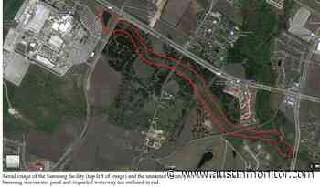 Waterways beginning to recover from Samsung acid waste spill - Austin Monitor