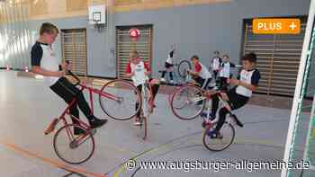 Akrobatik auf zwei Rädern: Kommen zwei Augsburger ins Radball-Finale?