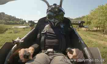 The real-life Jetsons! Footage shows a pilot navigating a £68,000 flying vehicle dubbed Jetson One