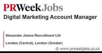 Alexander James Recruitment Ltd: Digital Marketing Account Manager