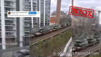 Une vidéo intox prétend à tort que la Finlande envoie des chars à sa frontière avec la Russie - France 24