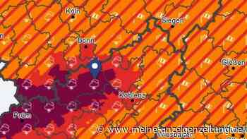 „Sehr gefährlich“: Tornados wüten in NRW – DWD mit Alarmstufe Violett in vielen Kreisen