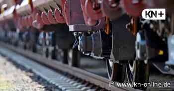 Blockierte Bremse an einem Güterzug sorgt für Böschungsbrand