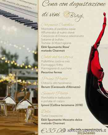 STASERA presso l'osteria Cento Lire meravigliosa cena con Degustazione di Vini Biagi - Abruzzo Cityrumors