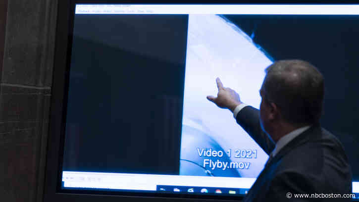 Intelligence Official Shows New Video of Unidentified Object at UFO Hearing - NBC10 Boston