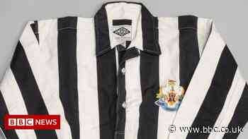 Newcastle United 1952 FA Cup winning football kit up for auction
