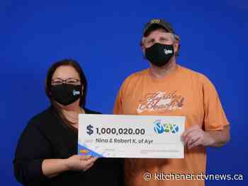 Ayr couple celebrates big lottery win | CTV News - CTV News Kitchener
