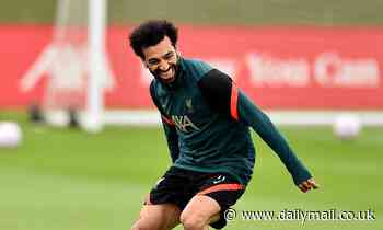 Liverpool handed boost as Mohamed Salah and Virgil van Dijk take part in training 