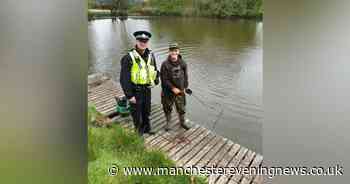 Magnet fishers uncover more than 30 weapons from under water in town amid crackdown on knife crime