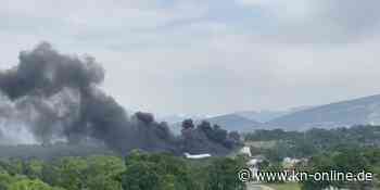 Großbrand beim Genfer Flughafen – keine Starts und Landungen möglich