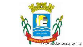 Edital de Processo Seletivo é disponibilizado pela Prefeitura de Capivari de Baixo - SC - PCI Concursos