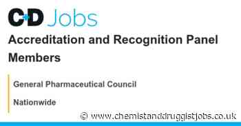 General Pharmaceutical Council: Accreditation and Recognition Panel Members