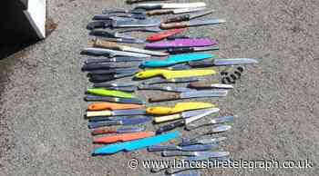 Burnley: Knife bin recovers 50 blades and knuckle duster
