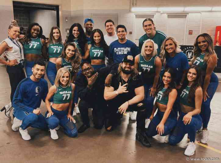 Huge Mavs fan creating some 'Luka Magic' in American Airlines Arena