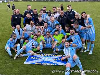 Arthurlie promoted to West of Scotland Premier Division - Barrhead News