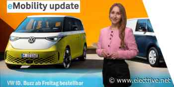 eMobility update: VW ID. Buzz ab Freitag bestellbar, letzte Meile mit Elektro-Trio, Skoda fertigt MEB-Batterien - www.electrive.net