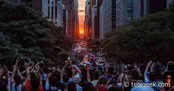 Sarai in grado di catturare Manhattanhenge per un totale di quattro volte nel 2022 - Tebigeek - Tebigeek