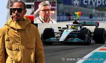 Ross Brawn confirms 'Lewis Hamilton won't walk away' from Formula One - Daily Mail