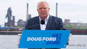 Ford talks auto industry, green steel in Hamilton to entice blue-collar workers, unions - CBC.ca