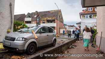 Unwetter in Deutschland: Mehrere Verletzte und ein Toter