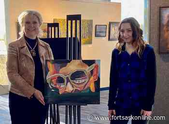 Fort Saskatchewan teen selected to have art displayed in city buildings - FortSaskOnline.com