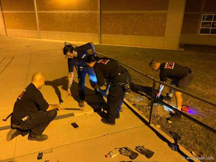 Leander firefighters thought they were saving a puppy — spoiler, it's a racoon